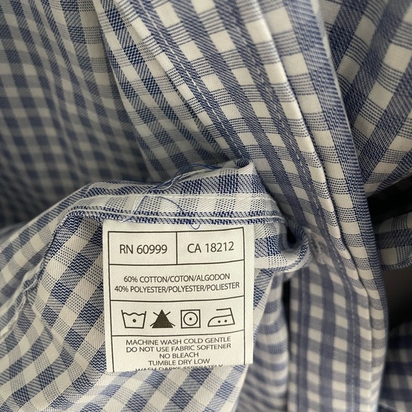 NWT Antigua® Buffalo Bills Structure Button Down Dress Shirt - Picture 5 of 7